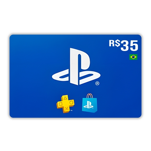 Gift Card Playstation 35 reais