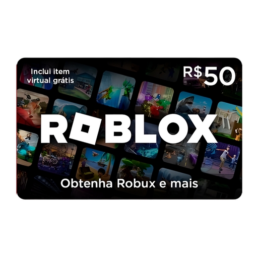 Gift Card Roblox 25 reais