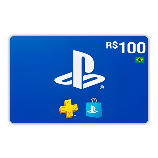 Gift Card Playstation 100 reais